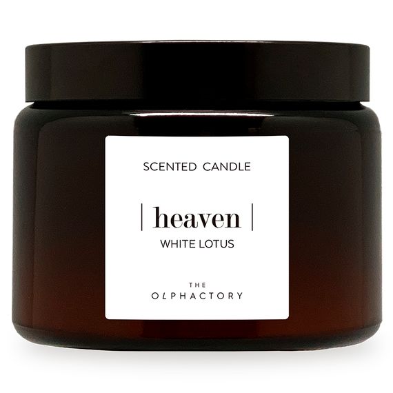 Свеча ароматическая The Olphactory, Heaven, White Lotus, 60 ч, Ambientair