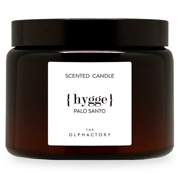 Свеча ароматическая The Olphactory, Hygge, Palo Santo, 60 ч, Ambientair