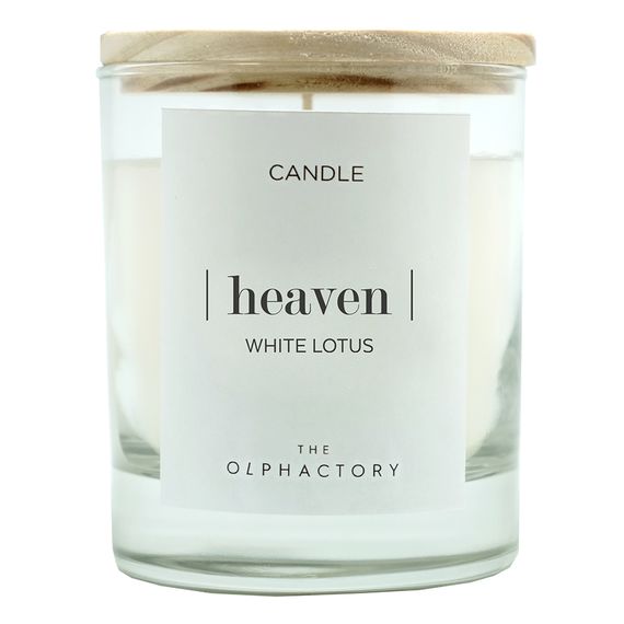 Свеча ароматическая The Olphactory, Heaven, White Lotus, 40 ч, Ambientair