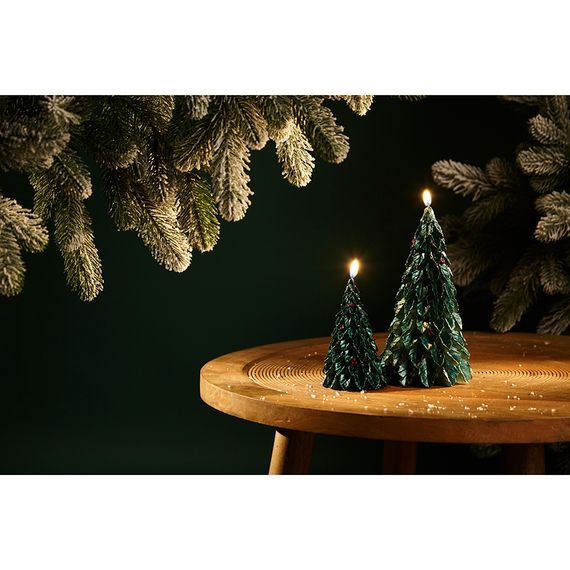 Свеча декоративная Festive flame из коллекции New Year Essential, 19,5 см, Tkano, изображение 2