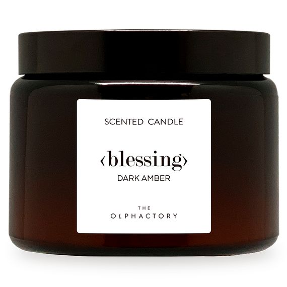 Свеча ароматическая The Olphactory, Blessing, Dark Amber, 60 ч, Ambientair