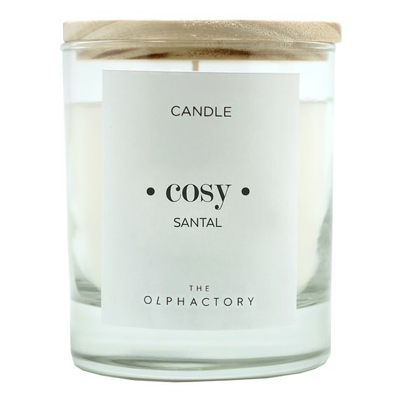 Свеча ароматическая The Olphactory, Cosy, Santal, 40 ч, Ambientair