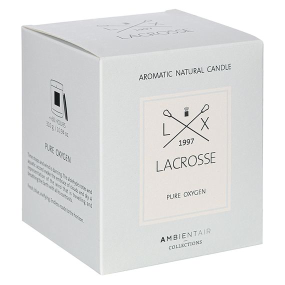 Свеча ароматическая Lacrosse, Pure Oxygen (новая), 60 ч, Ambientair, изображение 3