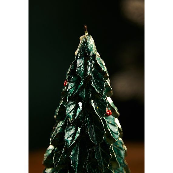 Свеча декоративная Festive flame из коллекции New Year Essential, 12 см, Tkano, изображение 4