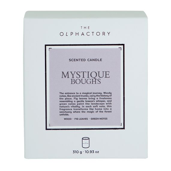 Свеча ароматическая The Olphactory, White Insignia, Mystique Boughs, 60 ч, Ambientair, изображение 9