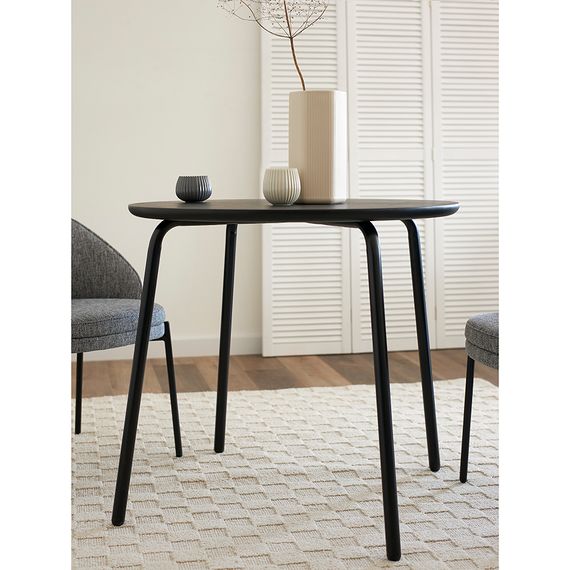 Стол обеденный Round, 80 см, черный, Bergenson Bjorn, изображение 4