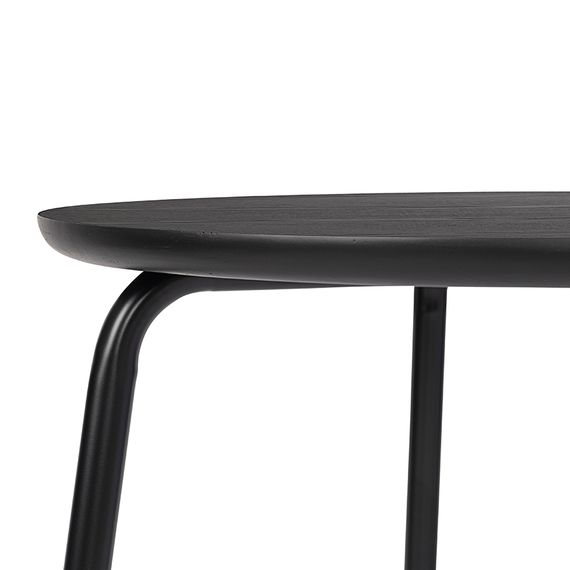 Стол обеденный Round, 80 см, черный, Bergenson Bjorn, изображение 8