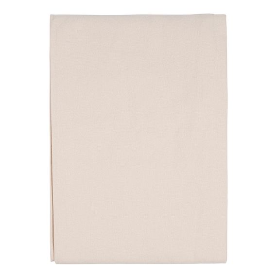Скатерть из хлопка бежево-серого цвета из коллекции Scandinavian touch, 170х250 см, Tkano