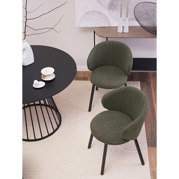 Стул Comfy, рогожка, шпинат, Bergenson Bjorn, изображение 5