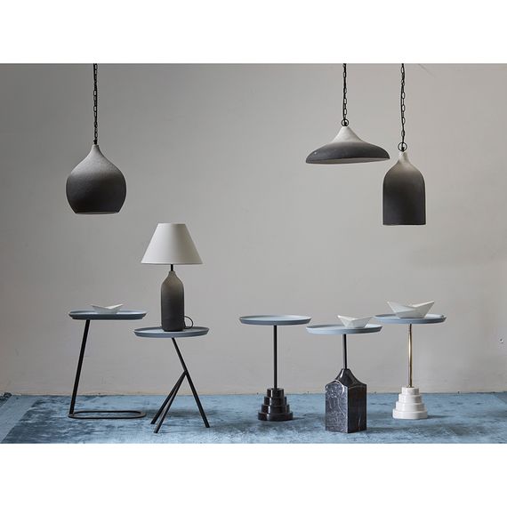 Столик приставной Sustainable collection, 38 см, серо-голубой/черный, Bergenson Bjorn, изображение 5