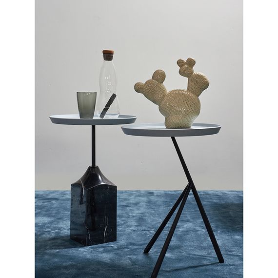 Столик приставной Sustainable collection, 38 см, серо-голубой/черный, Bergenson Bjorn, изображение 4