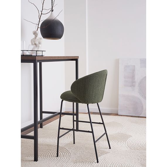 Стул полубарный Comfy, рогожка, шпинат, Bergenson Bjorn, изображение 2