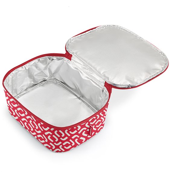 Термосумка Coolerbag M pocket signature red, Reisenthel, изображение 3