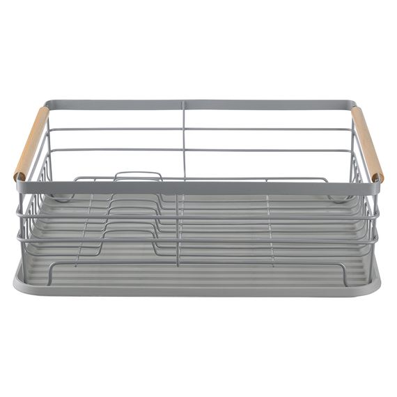 Сушилка для посуды Granli, 43x30,5x14 см, серая, Smart Solutions, изображение 5