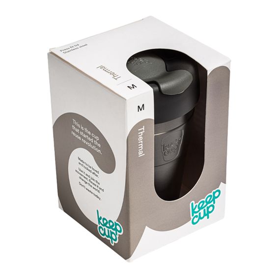 Термокружка Thermal M 340 мл Black, KEEP CUP, изображение 7