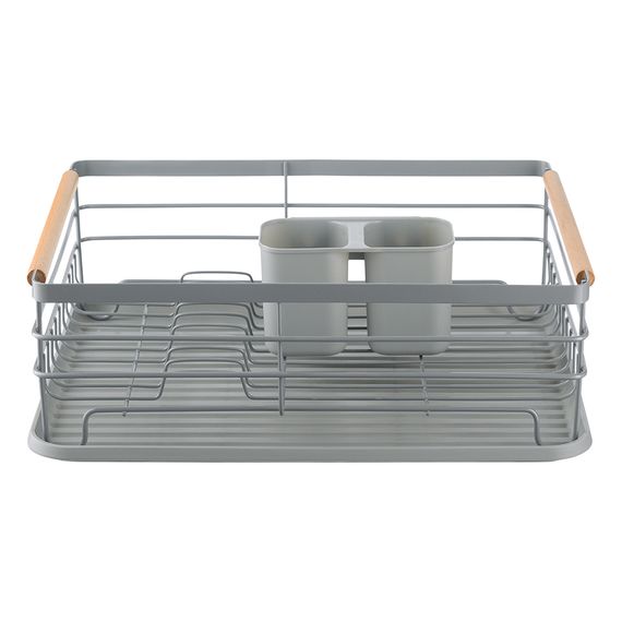 Сушилка для посуды Granli, 43x30,5x14 см, серая, Smart Solutions, изображение 6