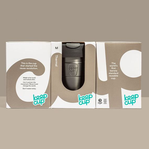 Термокружка Thermal M 340 мл Black, KEEP CUP, изображение 6