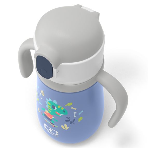 Термос MB Stram, 360 мл, Blue dino, Monbento, изображение 3