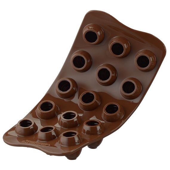 Форма для приготовления конфет Choco Spiral силиконовая, Silikomart, изображение 6