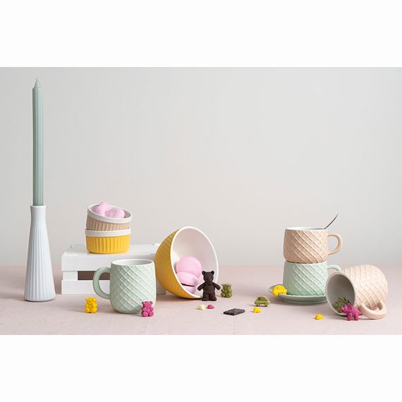 Чайная пара Marshmallow 300 мл цвета топленого молока, Liberty Jones, изображение 6