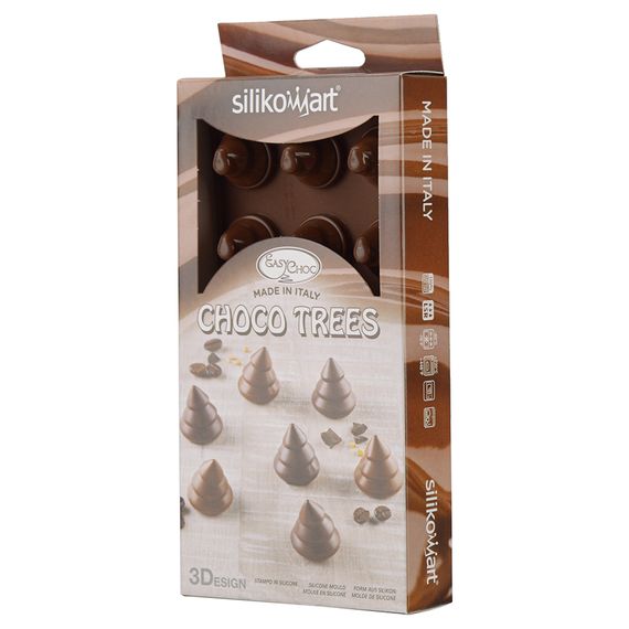 Форма для приготовления конфет Choco Trees силиконовая, Silikomart, изображение 9