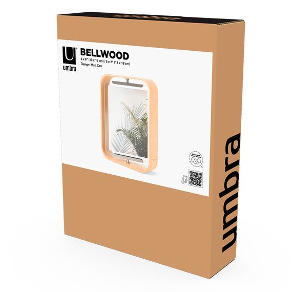 Фоторамка двухсторонняя Bellwood, 19х24, натуральное дерево, UMBRA, изображение 14