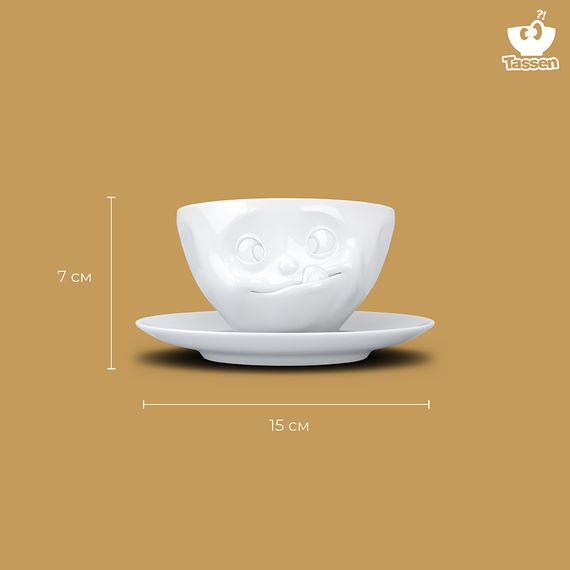 Чайная пара Tassen Tasty, 200 мл, белая, Tassen, изображение 12