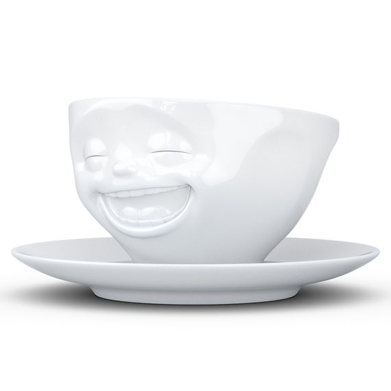 Чайная пара Tassen Laughing, 200 мл, белая, Tassen, изображение 4