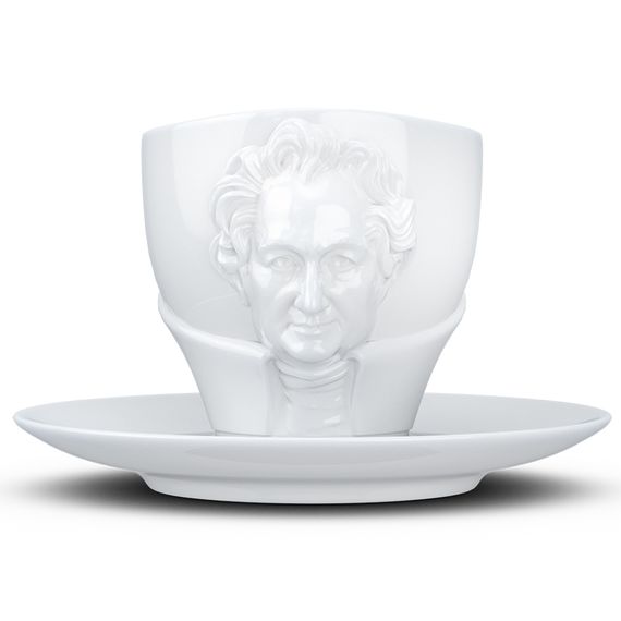 Чайная пара Talent Goethe, 260 мл, белая, Tassen