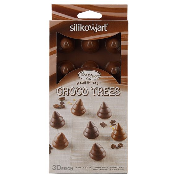 Форма для приготовления конфет Choco Trees силиконовая, Silikomart, изображение 8