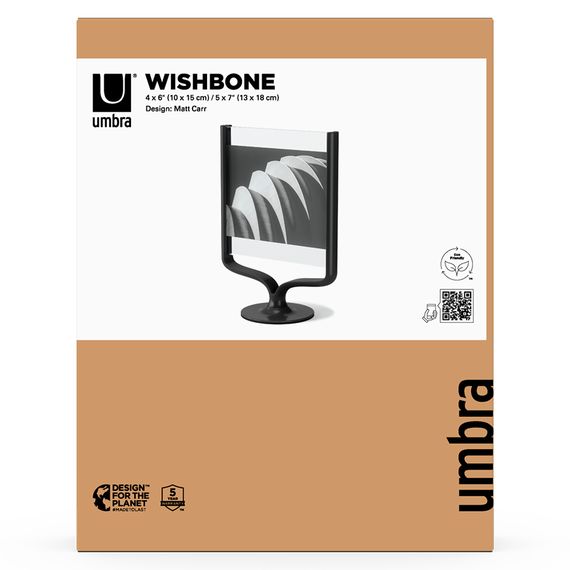 Фоторамка Wishbone, 18х25 см, черная, UMBRA, изображение 12