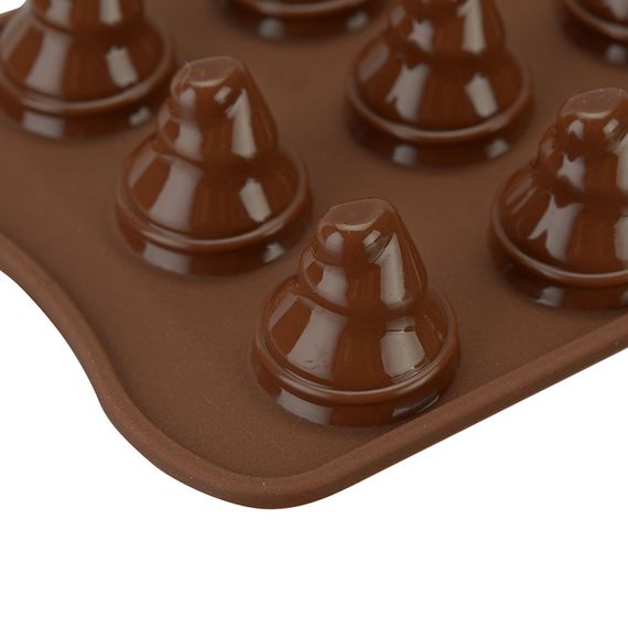 Форма для приготовления конфет Choco Trees силиконовая, Silikomart, изображение 7