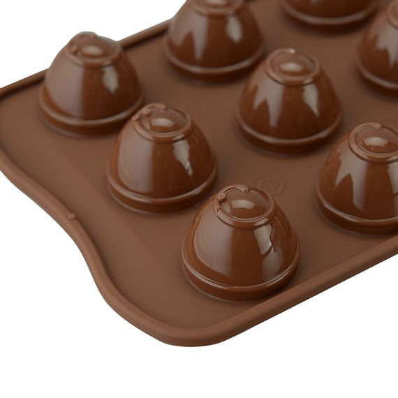 Форма для приготовления конфет Choco Spiral силиконовая, Silikomart, изображение 5