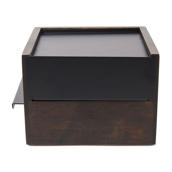 Шкатулка Stowit Mini, черная/орех, UMBRA, изображение 7