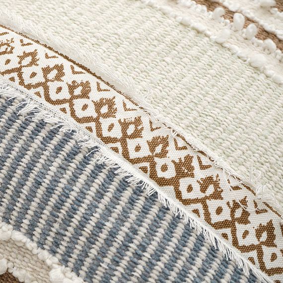 Чехол на подушку с декоративными элементами из коллекции Ethnic, 45x45 см, Tkano, изображение 6