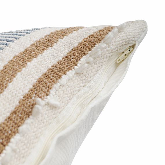 Чехол на подушку с декоративными элементами из коллекции Ethnic, 45x45 см, Tkano, изображение 5