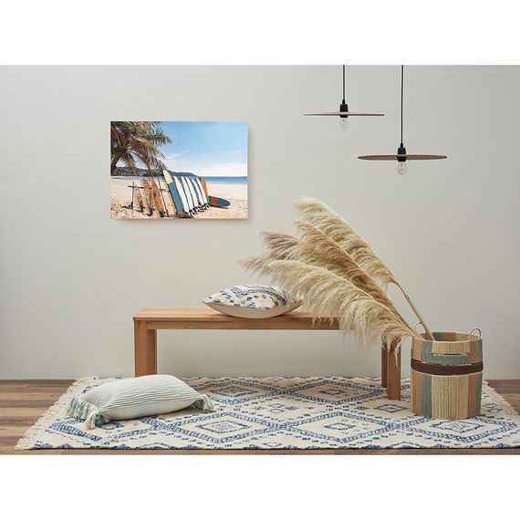 Чехол на подушку из хлопка Nagpur из коллекции Ethnic, 45x45 см, Tkano, изображение 3