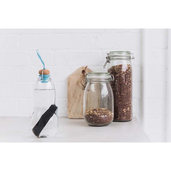 Экобутылка Eau Good, 800 мл, голубая, BLACK+BLUM, изображение 3