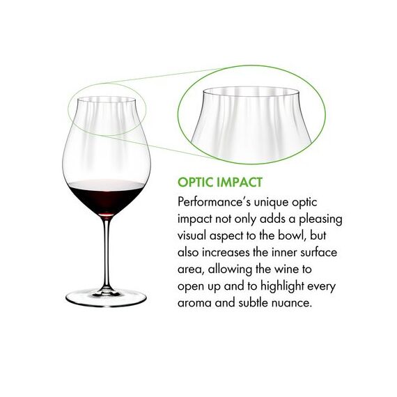 Набор бокалов Performance для красного вина (PINOT NOIR), 4 шт., 830 мл, 24.5 см, Riedel, изображение 4