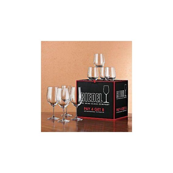 Набор бокалов Vinum Pay 4 Get 8 Value Gift Pack Cabernet Sauvignon/Merlot (Bordeuaux), 8 шт., 5416/59, Riedel, изображение 5