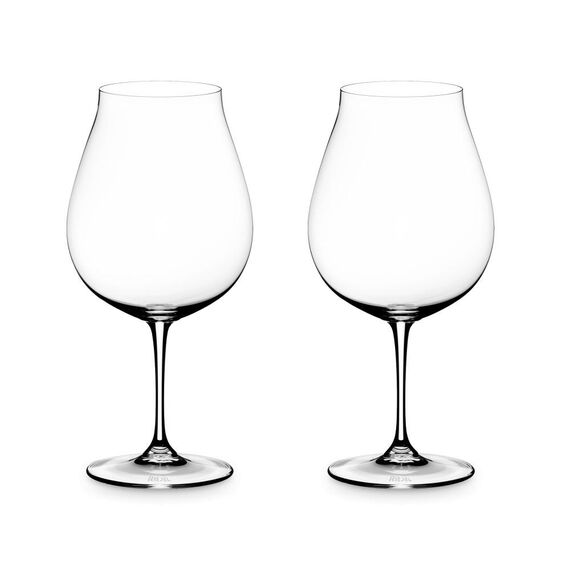 Набор из 2-х хрустальных бокалов для красного вина New World Pinot Noir 6416/16, 800 мл, прозрачный, серия Vinum, Riedel, изображение 2
