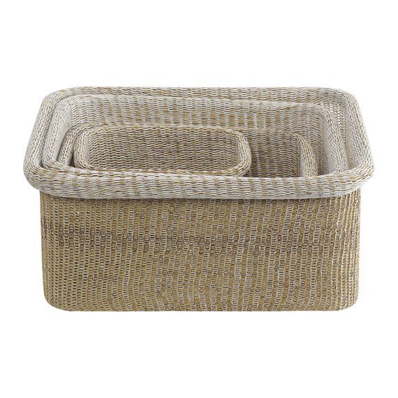 Набор из 4-х корзин для хранения Sustainable collection, бежевый, Bergenson Bjorn, изображение 8