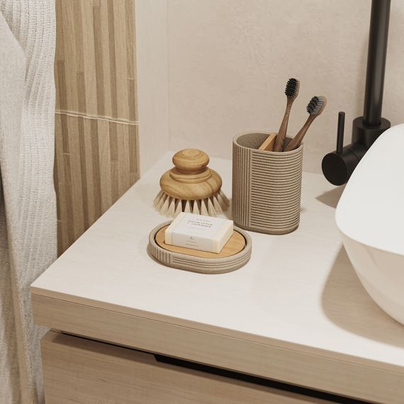 Мыльница Dune, песочная, Bergenson Bjorn Bath, изображение 3