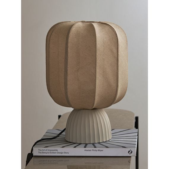Лампа настольная Texture Rib, 27х39 см, бежевая, Bergenson Bjorn, изображение 3