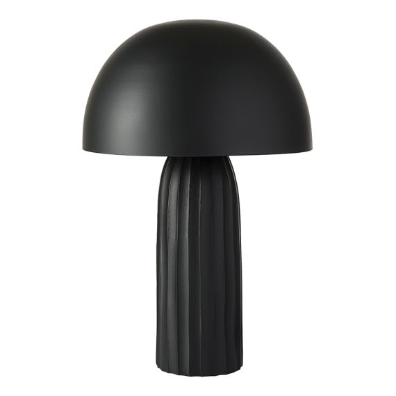 Лампа настольная Texture Sleek, ?24х37 см, черная, Bergenson Bjorn