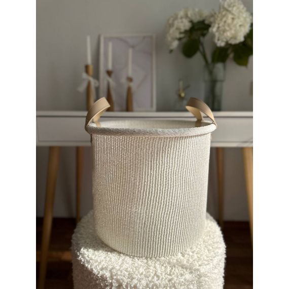 Корзина для хранения Sustainable collection, ?32х28 см, молочная, Bergenson Bjorn, изображение 7