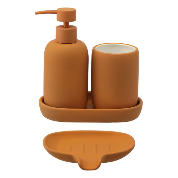 Мыльница Flow, терракотовая, Bergenson Bjorn Bath, изображение 7
