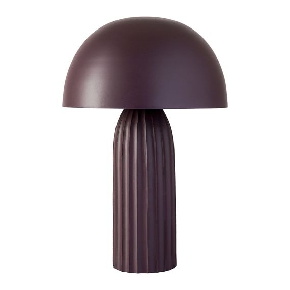 Лампа настольная Texture Sleek, ?24х37 см, вишневая, Bergenson Bjorn