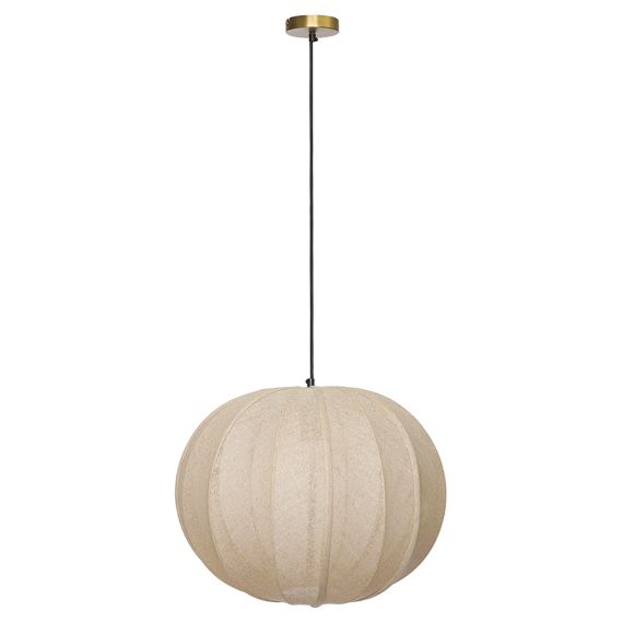 Светильник подвесной Texture Rib, ?48 см, бежевый, Bergenson Bjorn