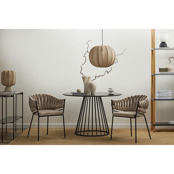 Светильник подвесной Texture Rib, ?48 см, бежевый, Bergenson Bjorn, изображение 5